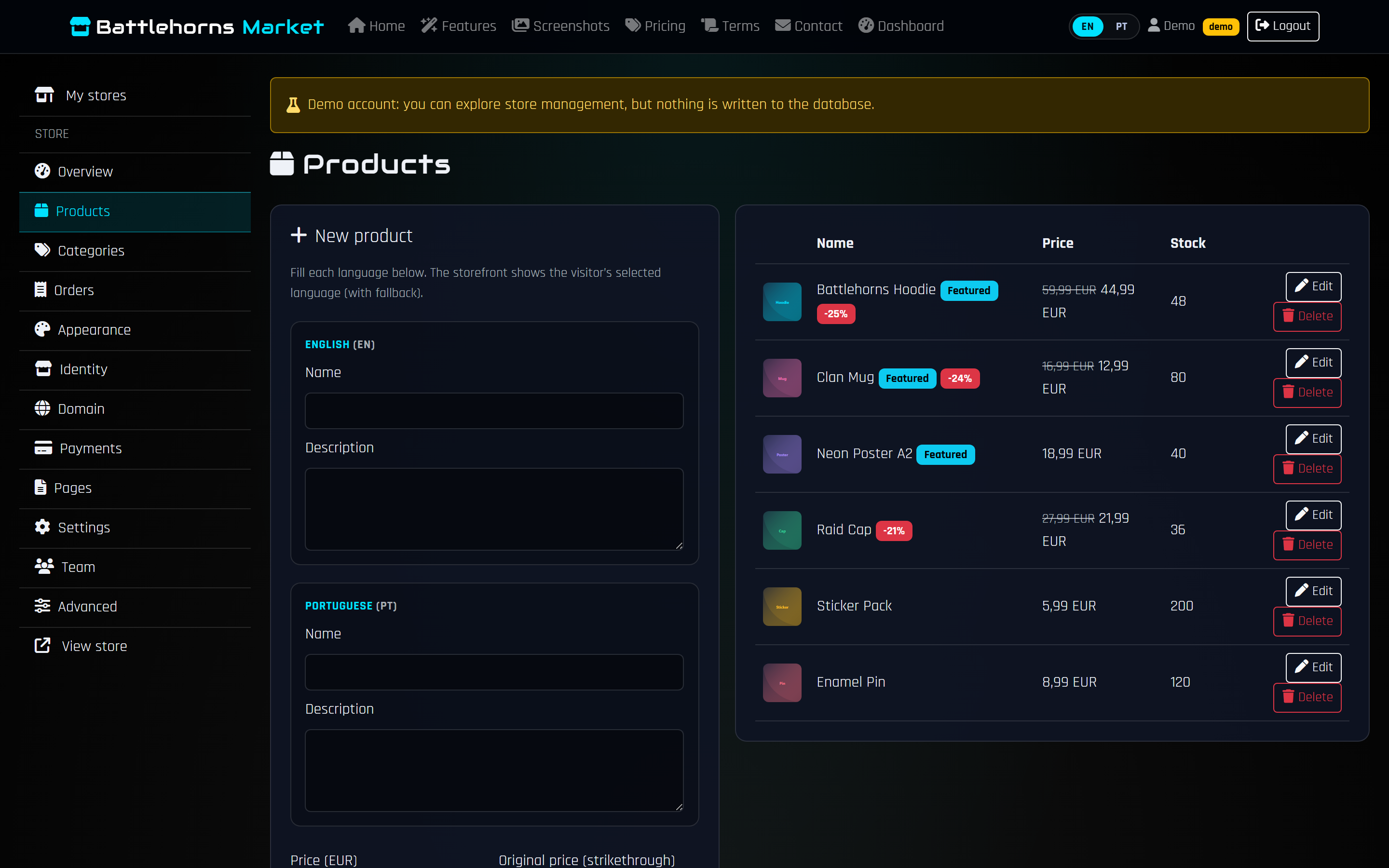 Product management
